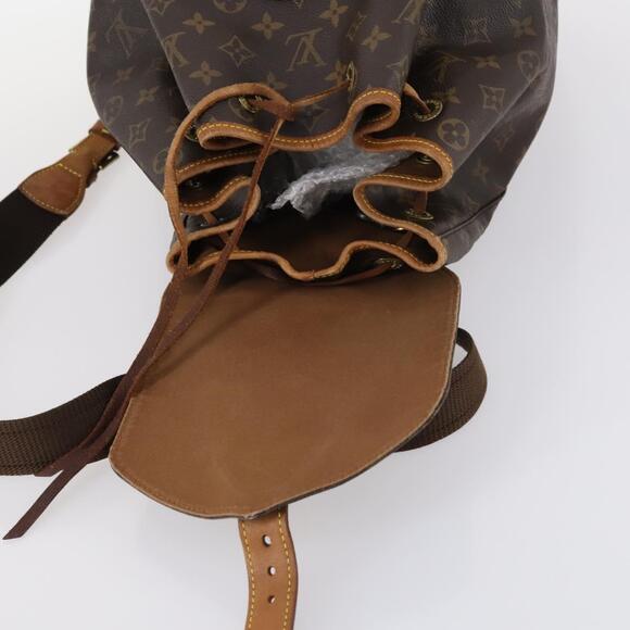 LOUIS VUITTON Monogram Montsouris GM Backpack M51135 LV Auth 145906 main image 5
